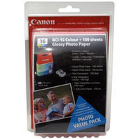 Canon BCI-16 + GlossyPaper A6 100sheets (9818A017)